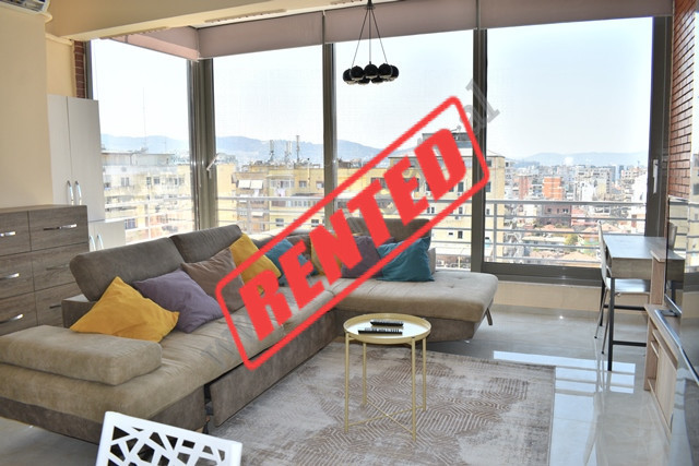 One bedroom apartment for rent near Kavaja Street in Tirana.

Located on the 9th floor of a new bu